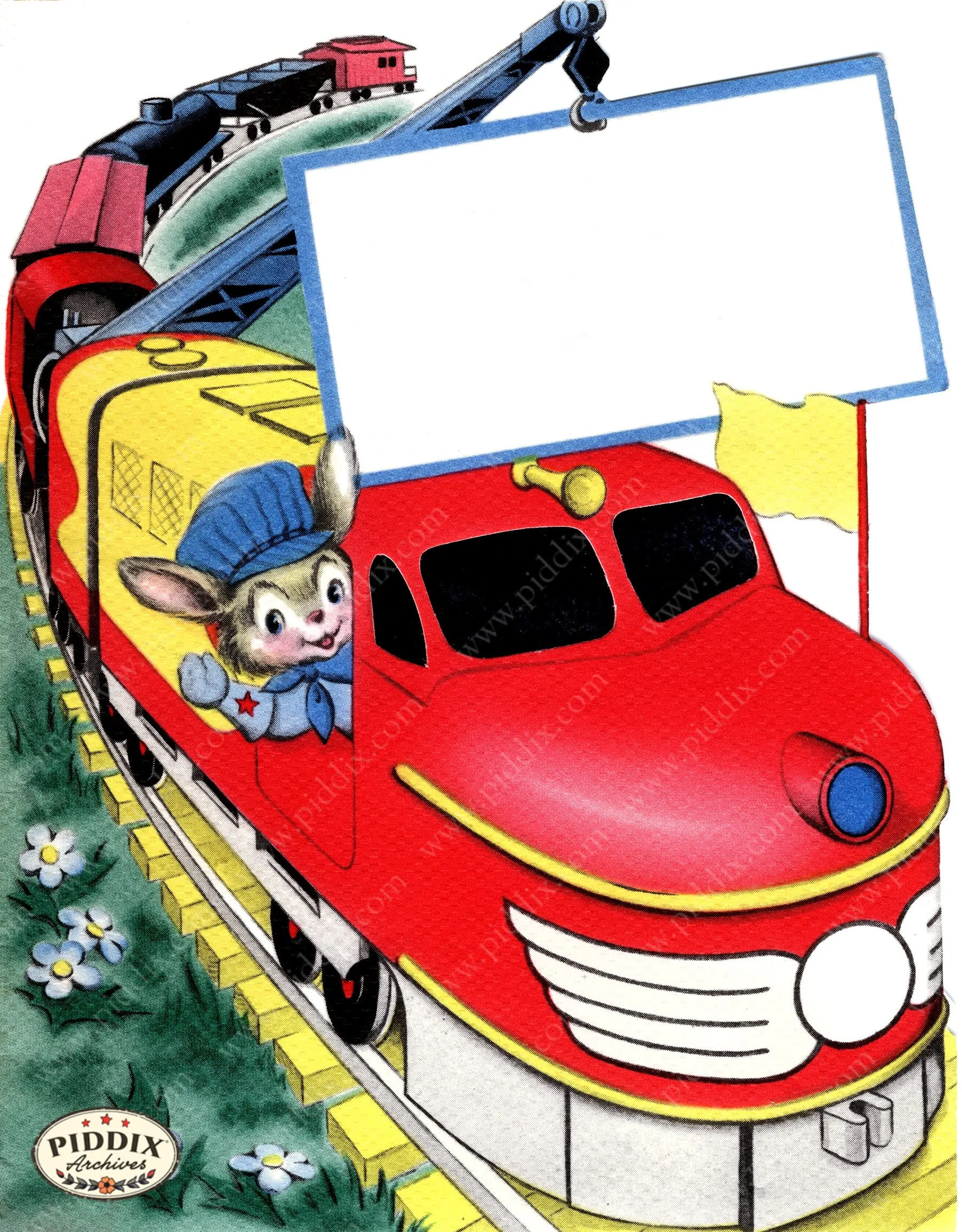 PDXC24209a -- Rabbit Driving Train