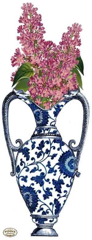 PDXC3841b -- Chinoiserie Vases