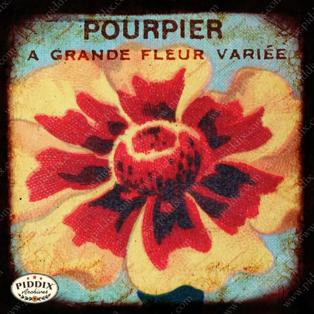 PDXC5135b & PDXC5460 -- French Seed Packets