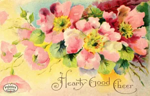 PDXC9383 -- Flower Cards Roses Good Cheer