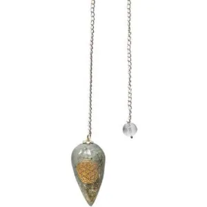 Pendulum Labradorite Flower of Life