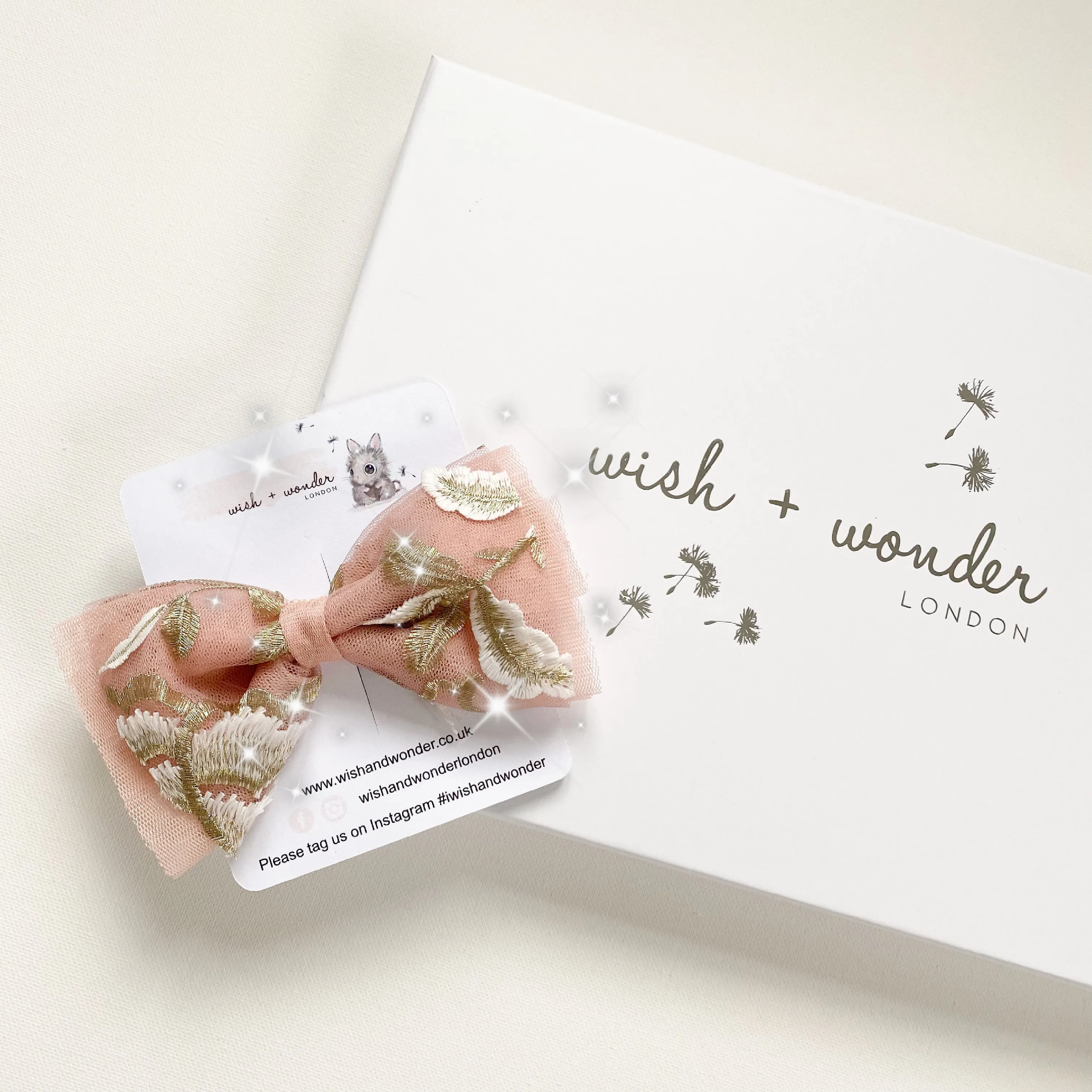 Penelope Lace Hair Bow
