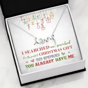 Perfect Christmas Love Necklace
