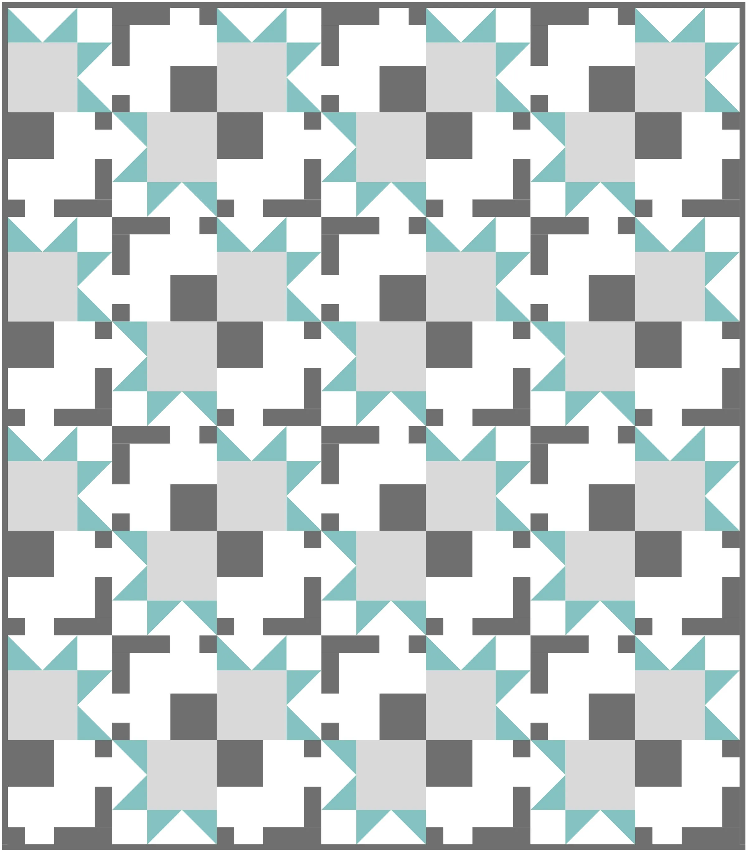 Plus Side Quilt Block Pattern