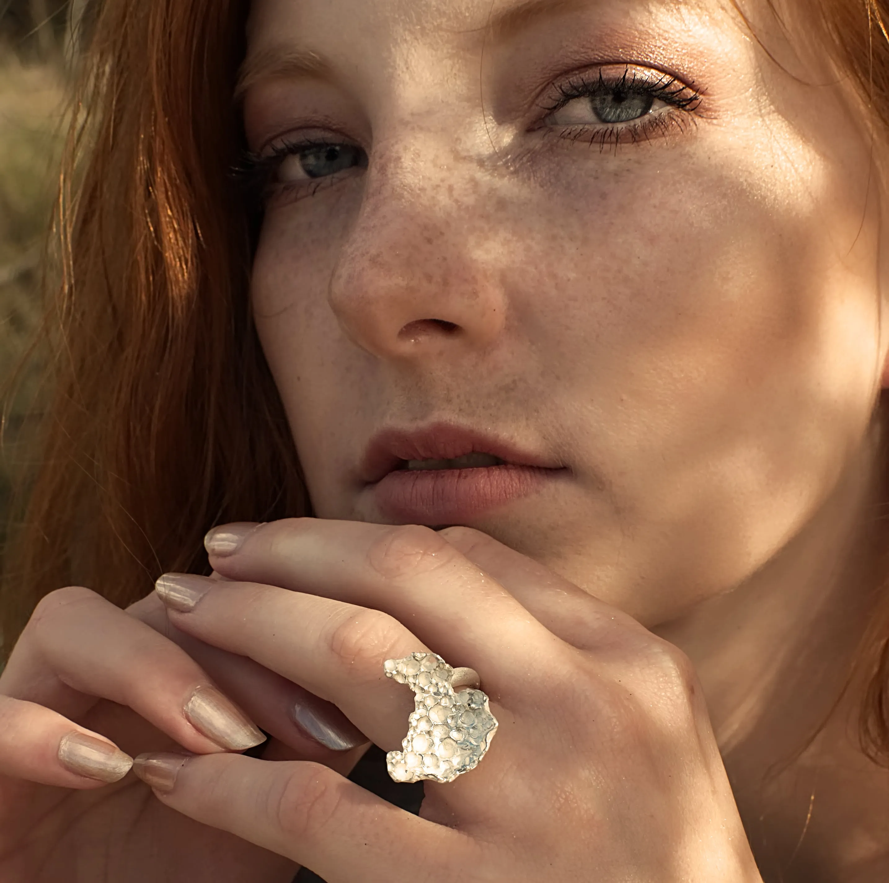 Pome Ring Silver
