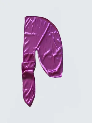 Purple Silky Durag