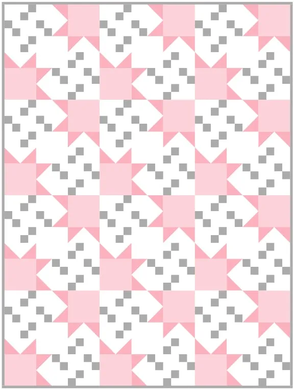 Quartet Quilt Block Pattern