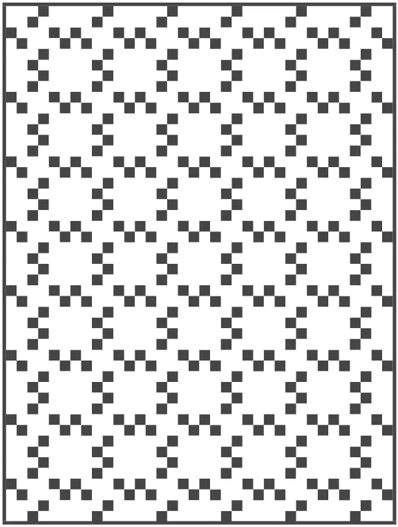 Quartet Quilt Block Pattern