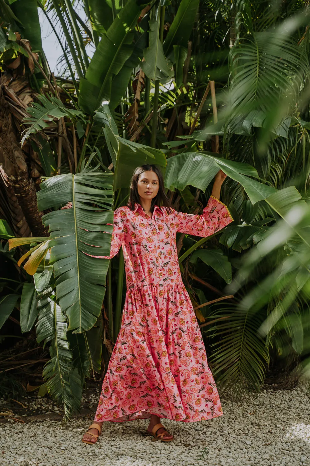 QUINN DRESS - YUCATAN FLOWERS