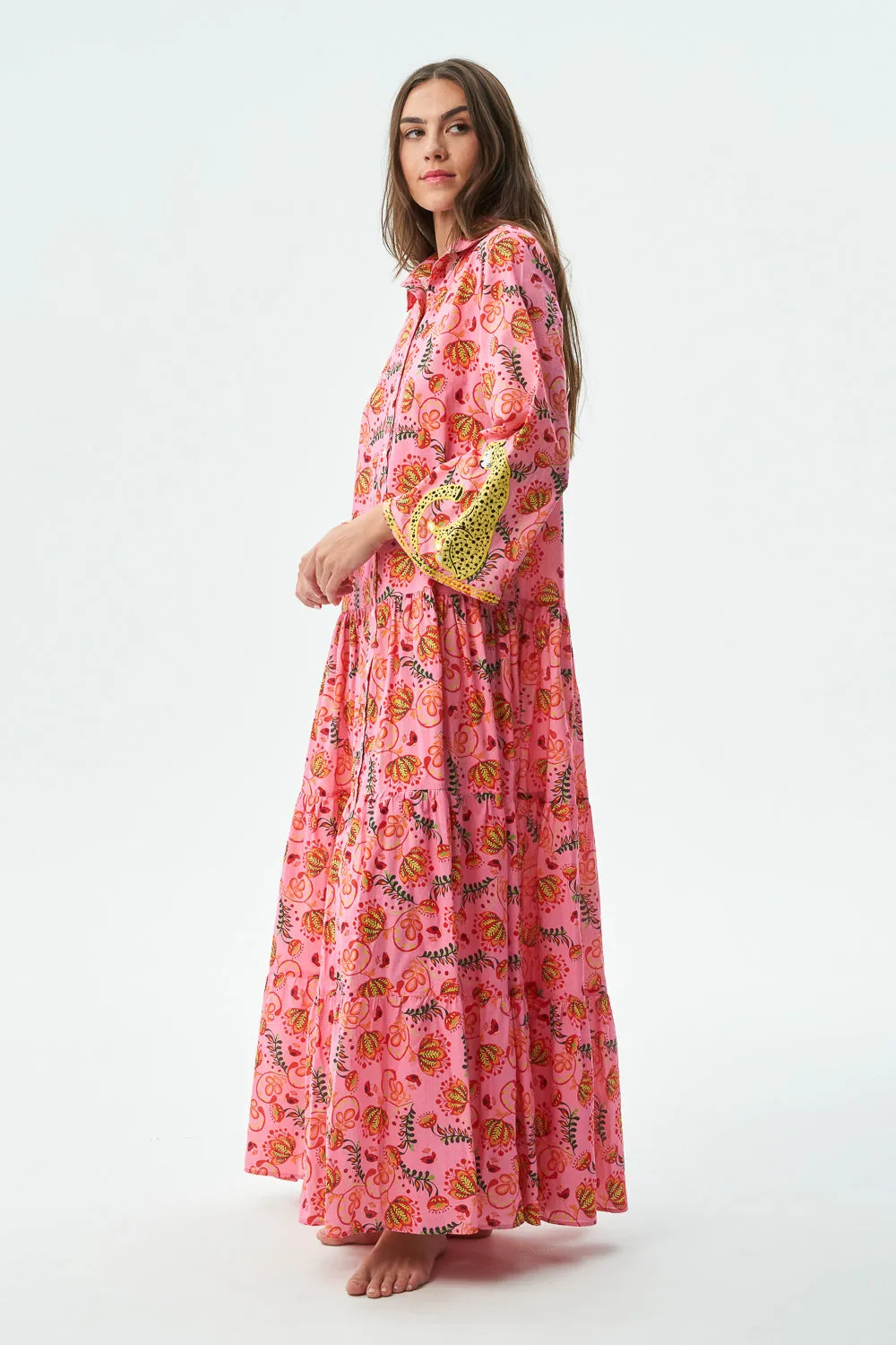 QUINN DRESS - YUCATAN FLOWERS