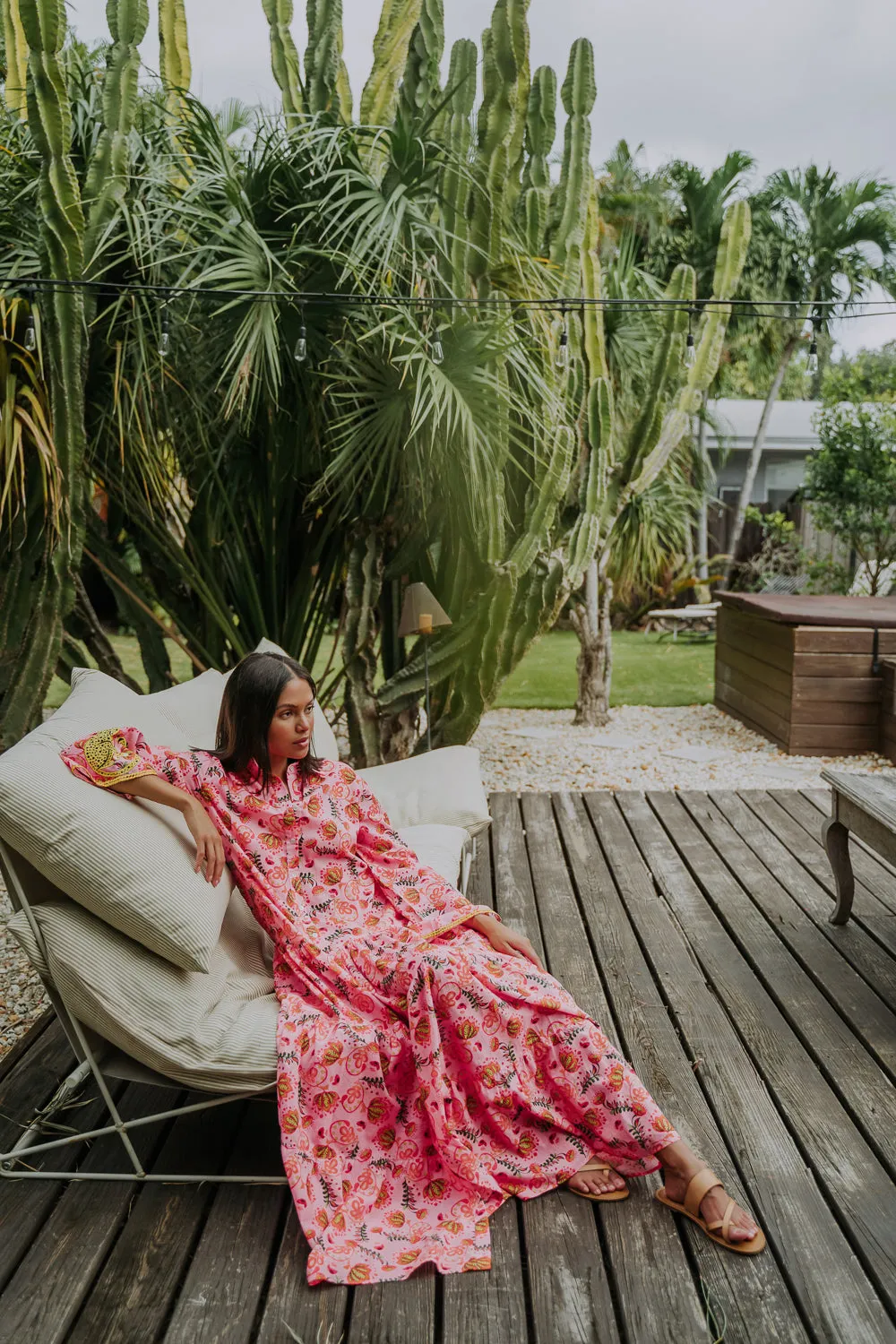 QUINN DRESS - YUCATAN FLOWERS