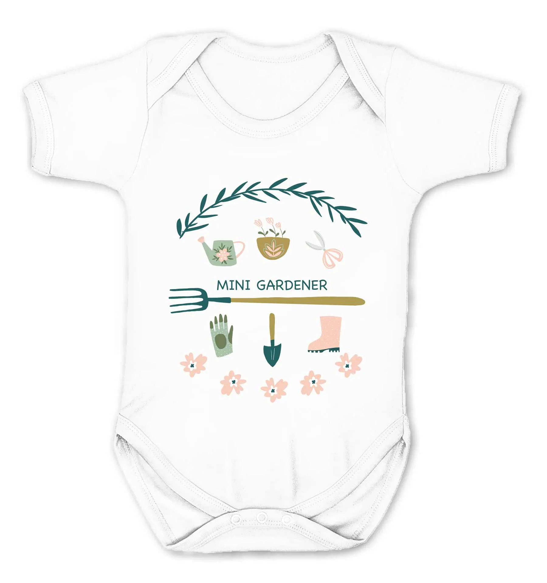 Reality Glitch Mini Gardener Kids Babygrow