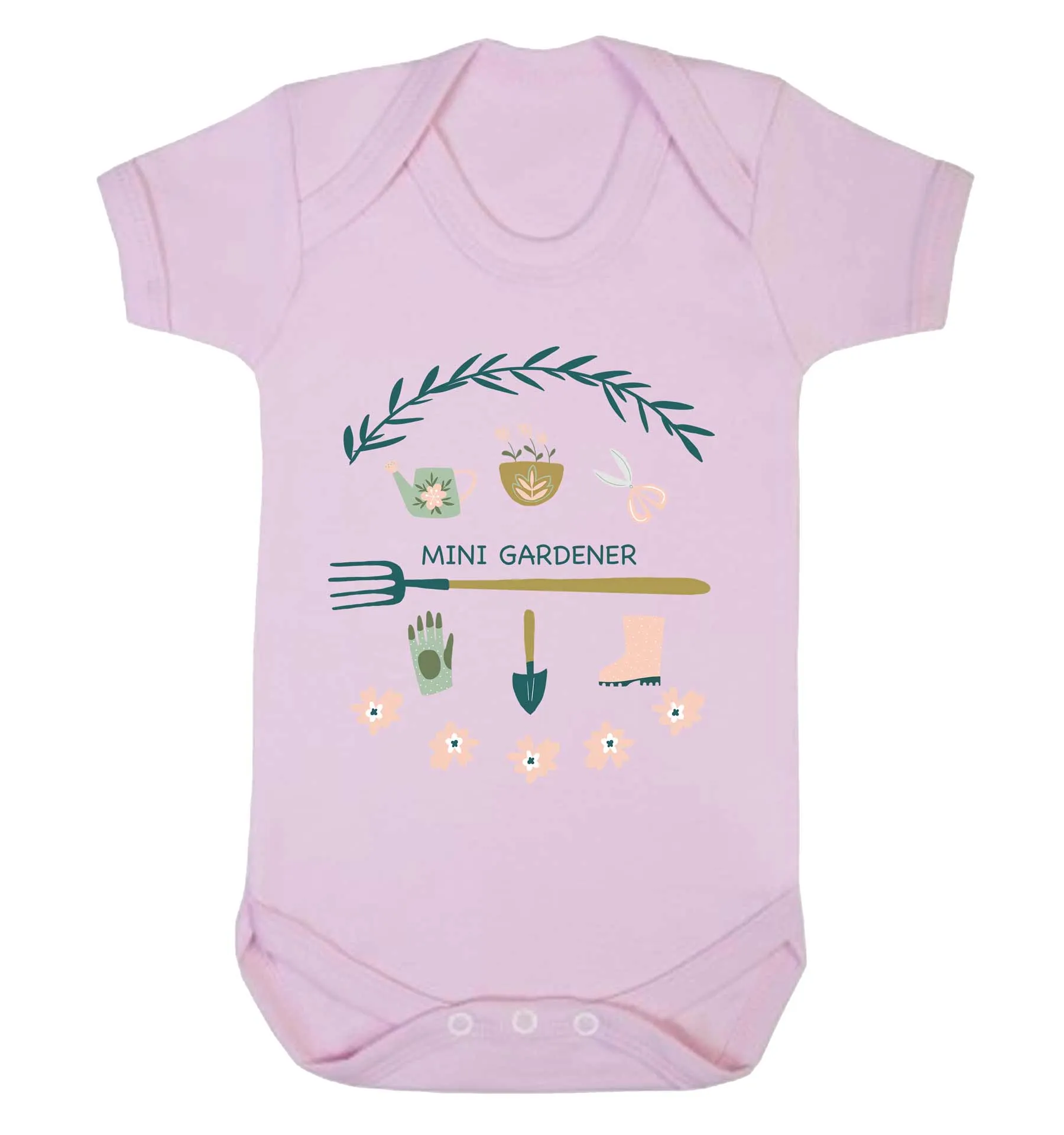 Reality Glitch Mini Gardener Kids Babygrow