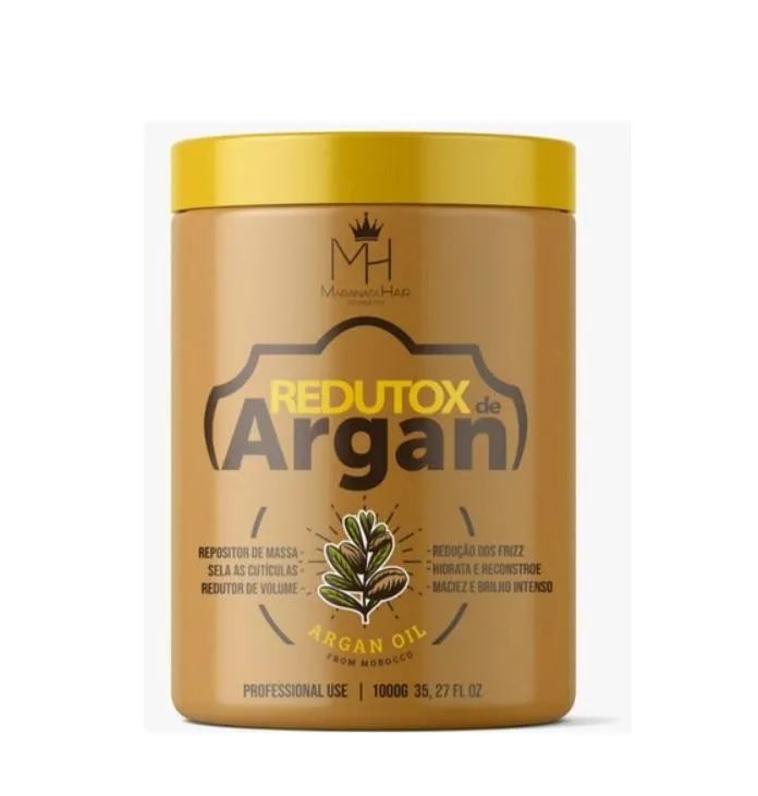 Redutox Argan Mass Replenisher Volume Reducer Hair Mask 1kg - Maranata Hair