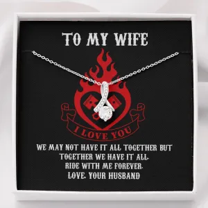 Ride With Me Forever Alluring Beauty Necklace