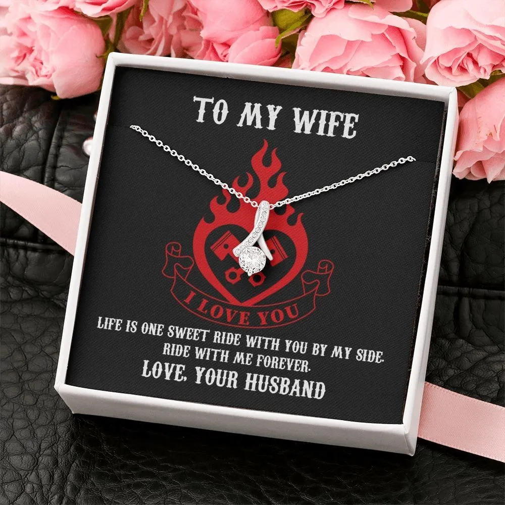 Ride With Me Forever Alluring Beauty Necklace