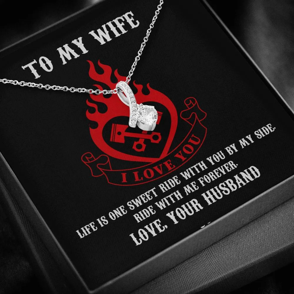 Ride With Me Forever Alluring Beauty Necklace