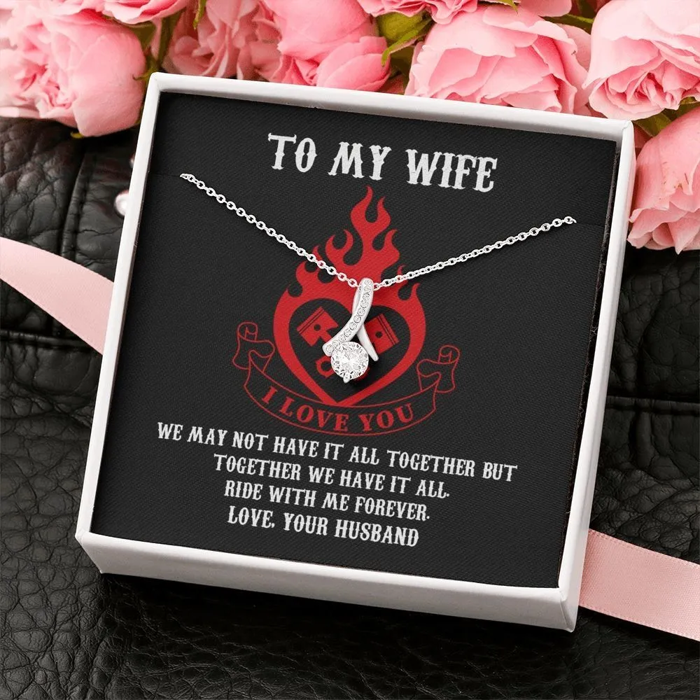 Ride With Me Forever Alluring Beauty Necklace