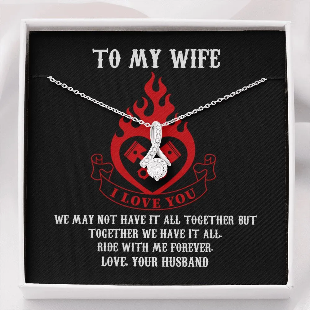 Ride With Me Forever Alluring Beauty Necklace