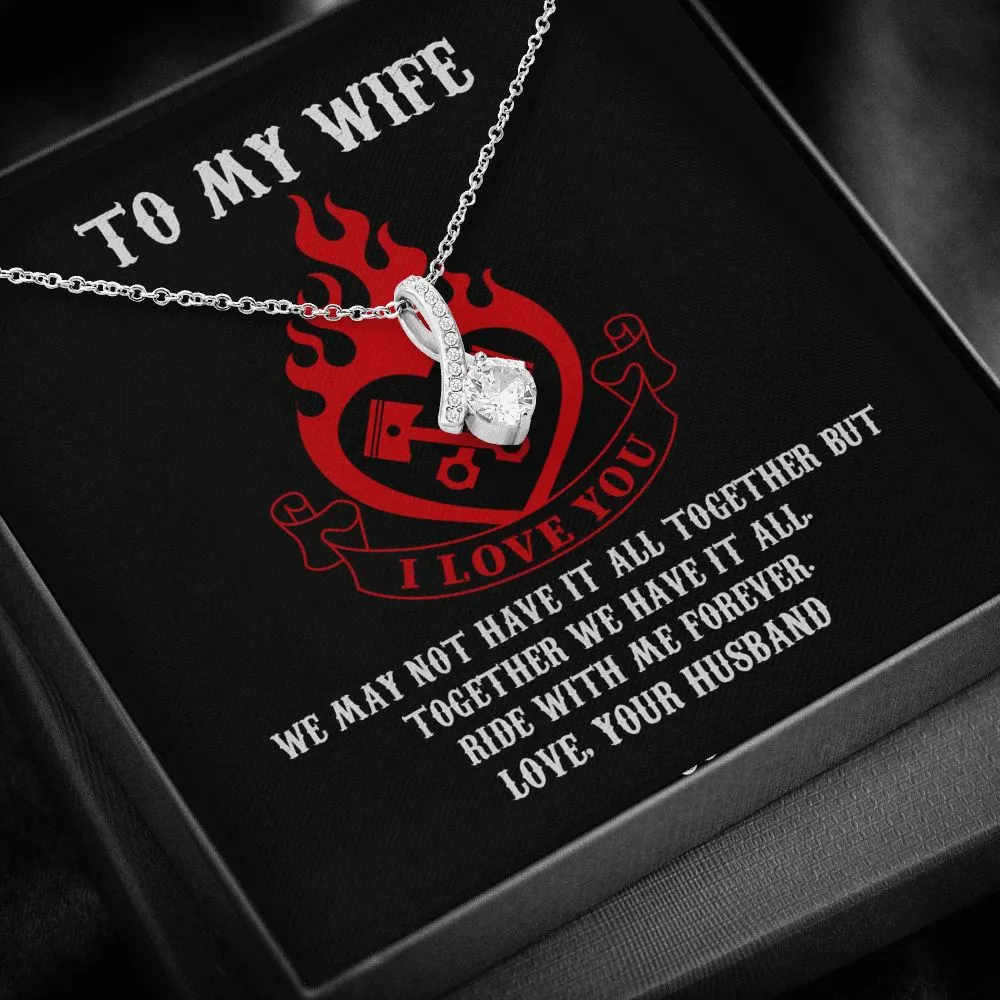 Ride With Me Forever Alluring Beauty Necklace