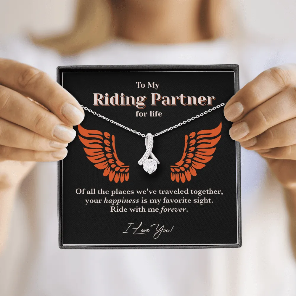 Ride With Me Forever Love Necklace