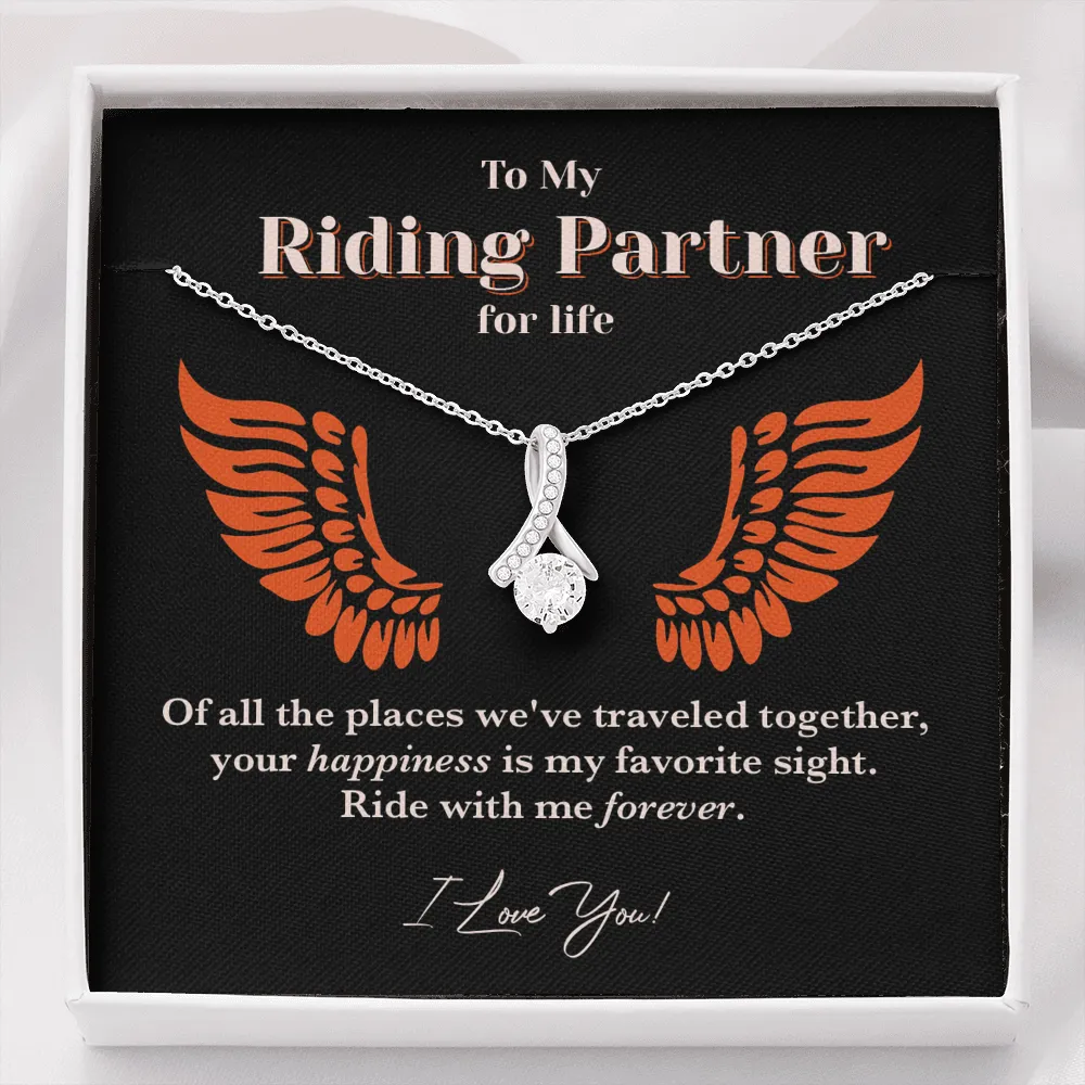Ride With Me Forever Love Necklace