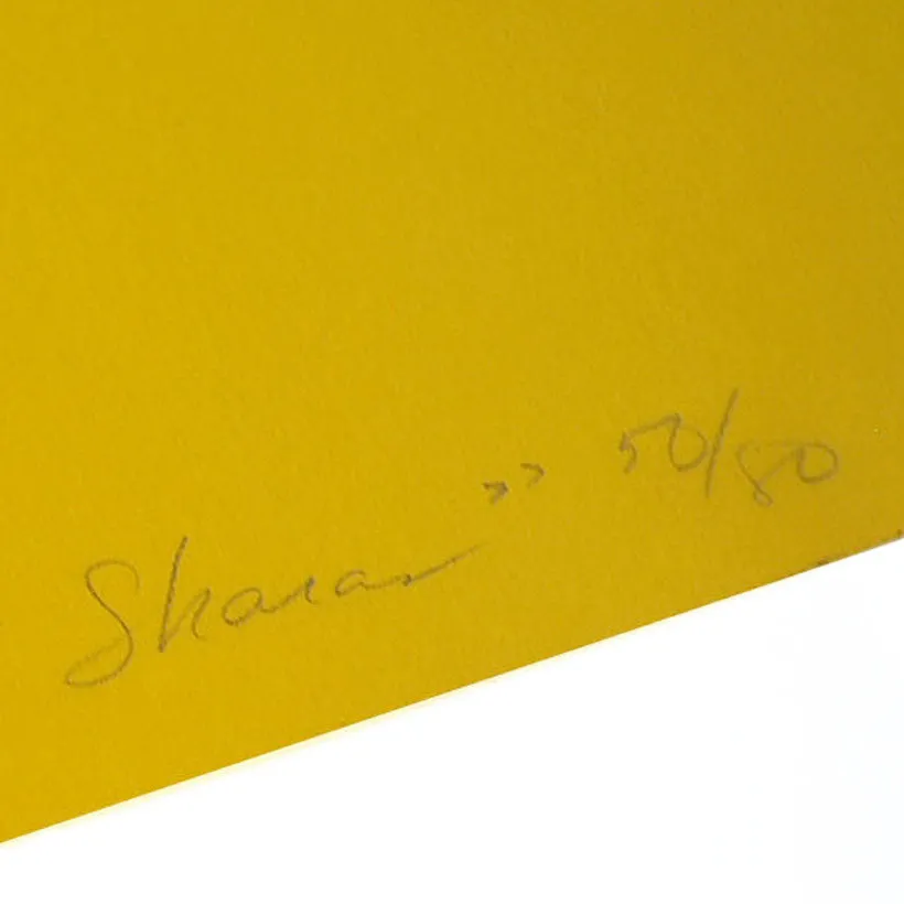 RITA LETENDRE "SHARON" LITHOGRAPH, 1973