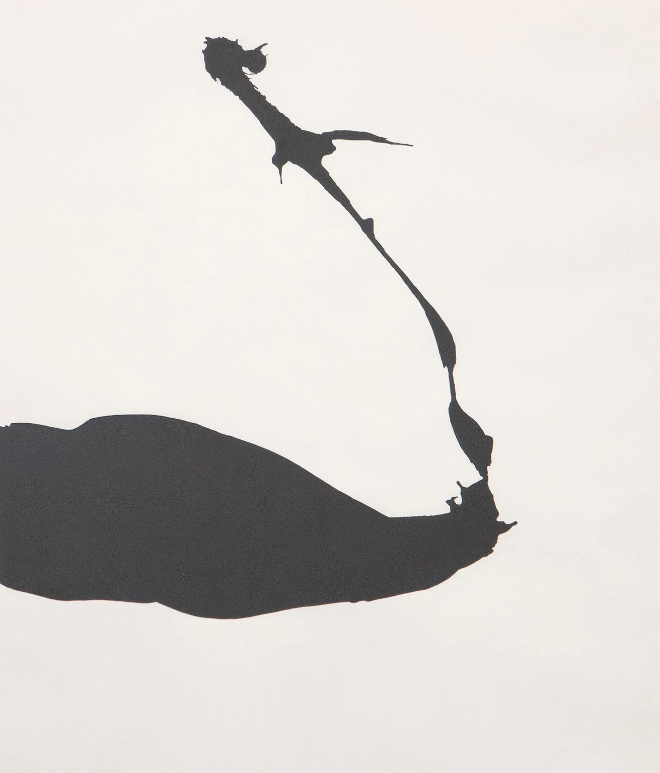 ROBERT MOTHERWELL "AFRICA SUITE #6" , 1970