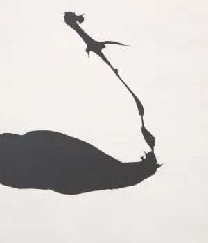 ROBERT MOTHERWELL "AFRICA SUITE #6" , 1970