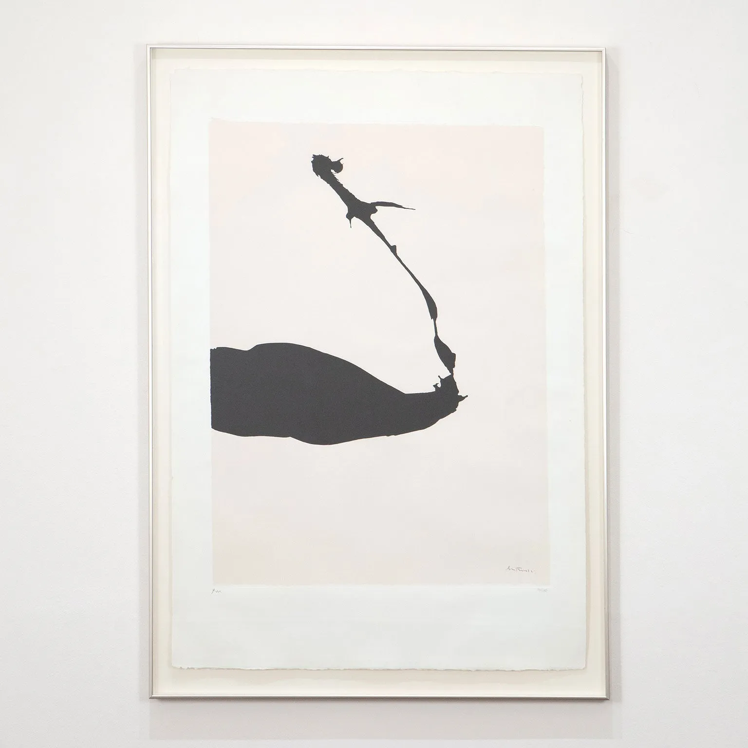 ROBERT MOTHERWELL "AFRICA SUITE #6" , 1970