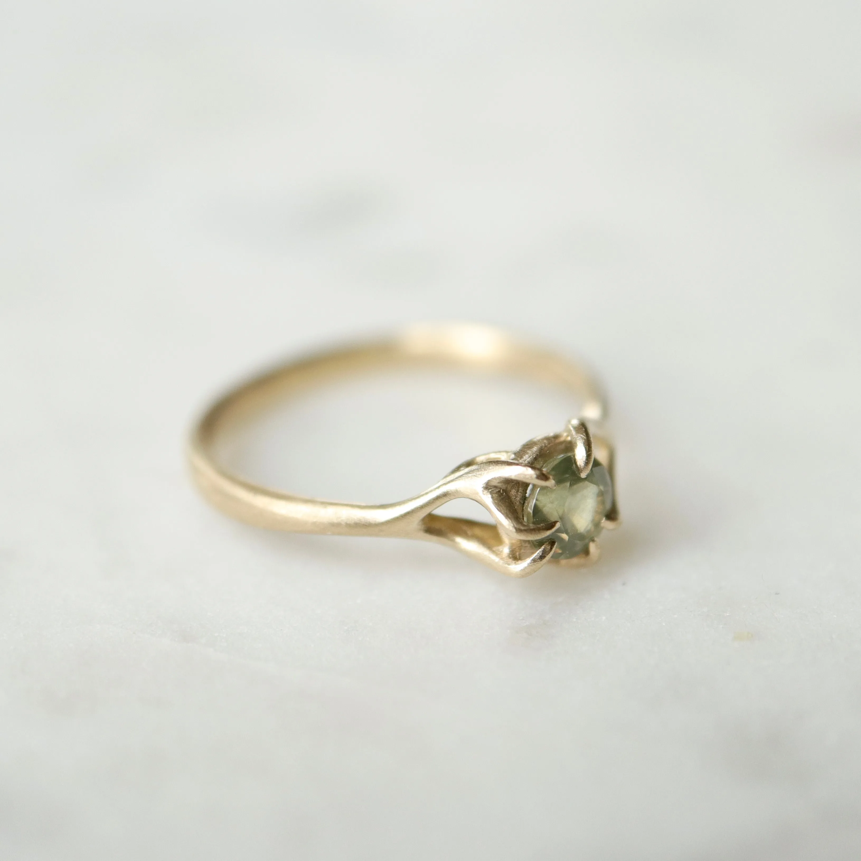 Sage Montana Sapphire Waiting Ring