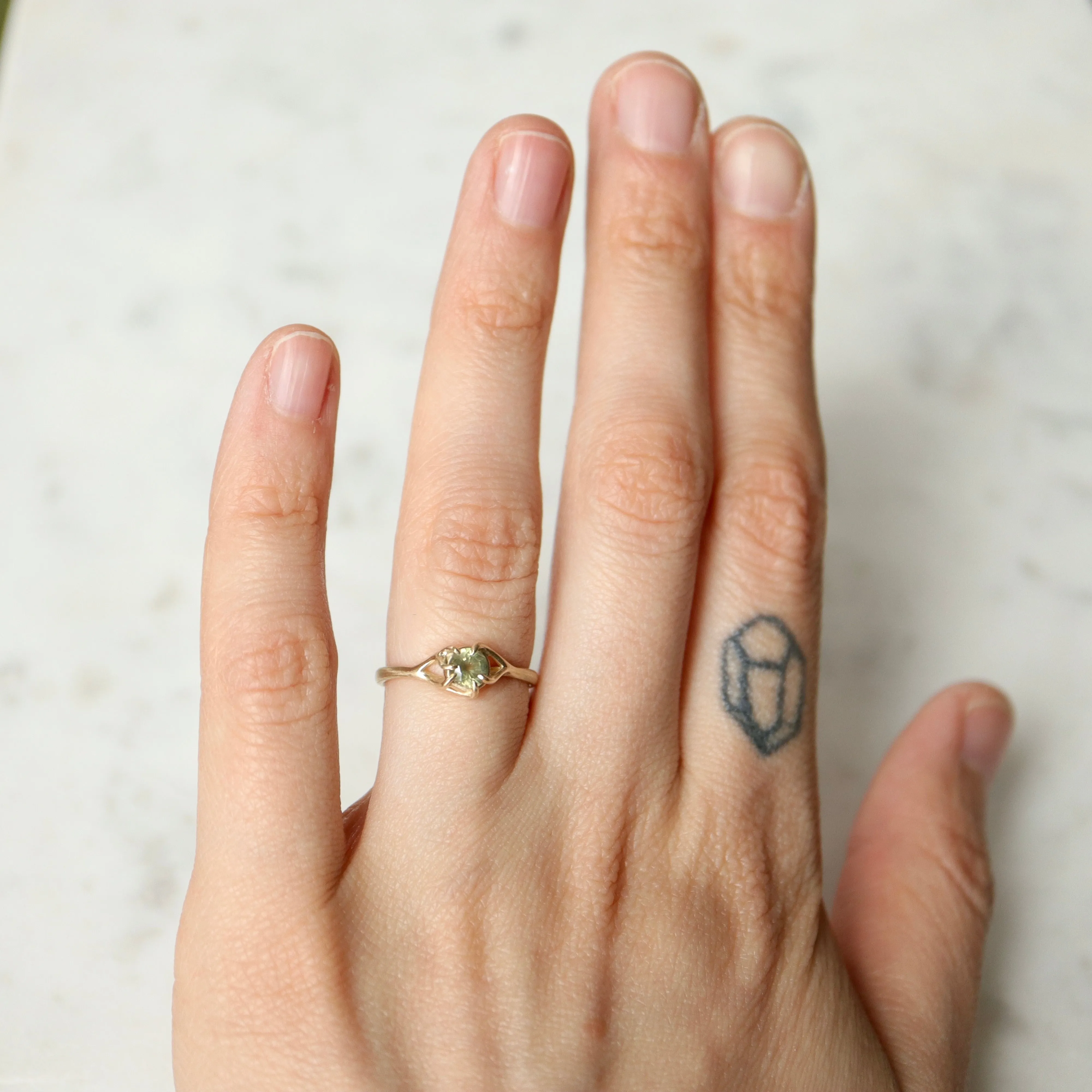 Sage Montana Sapphire Waiting Ring