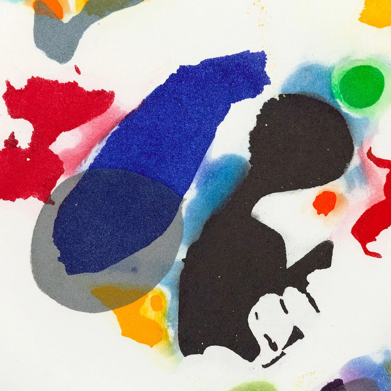 SAM FRANCIS "HARMONY" ETCHING, 1994