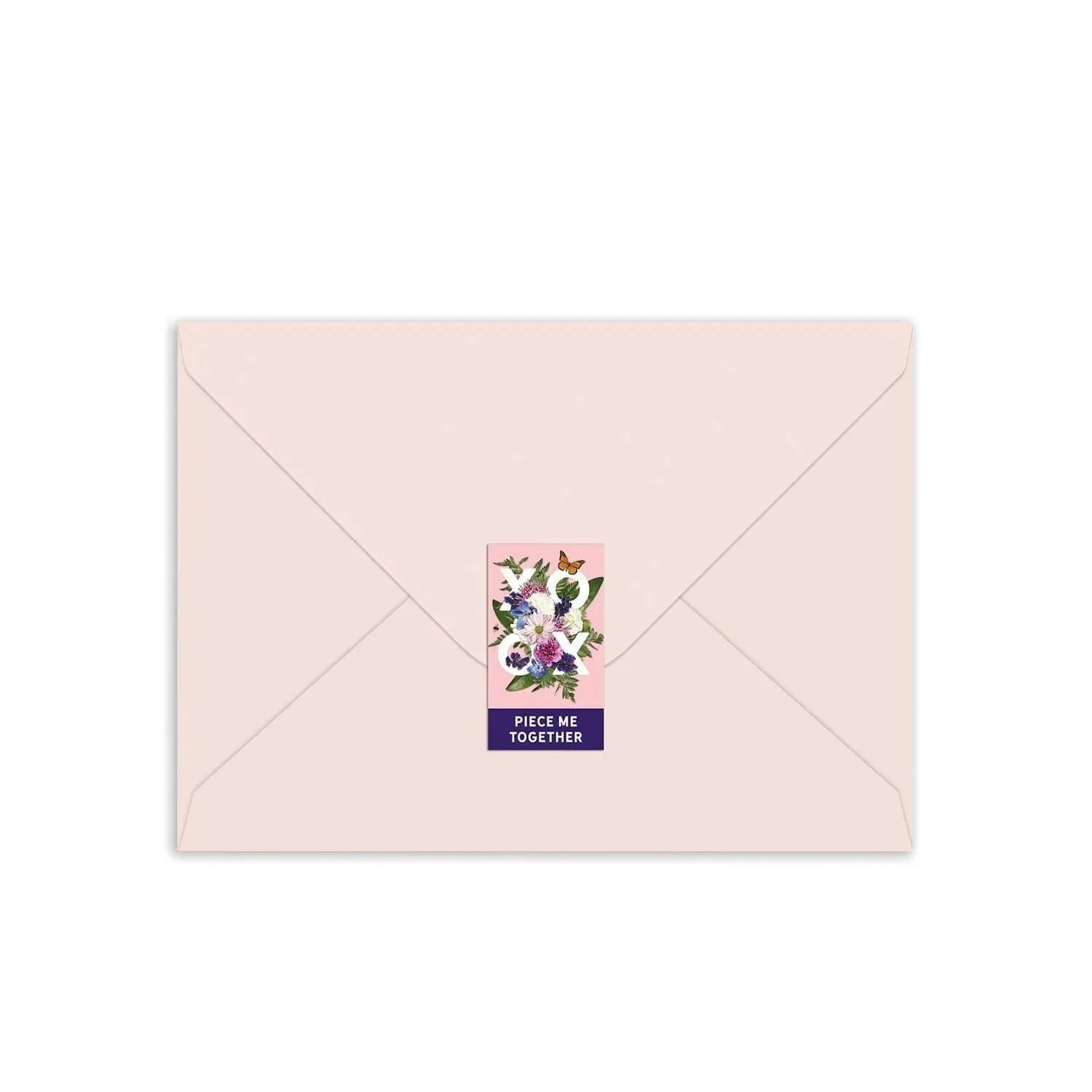 Say It With Flowers XOXO Greeting Card Puzzle