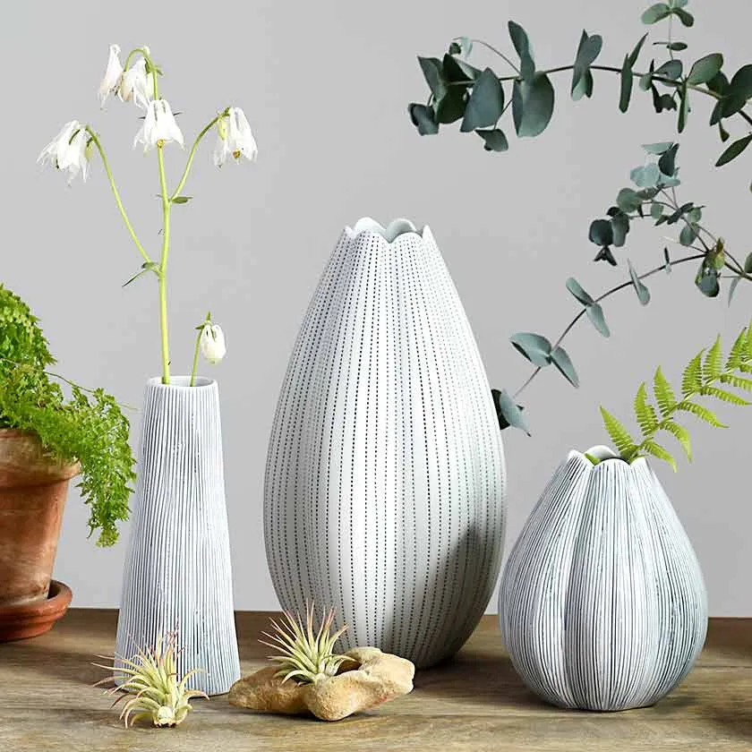 Seed Pod Porcelain Vase