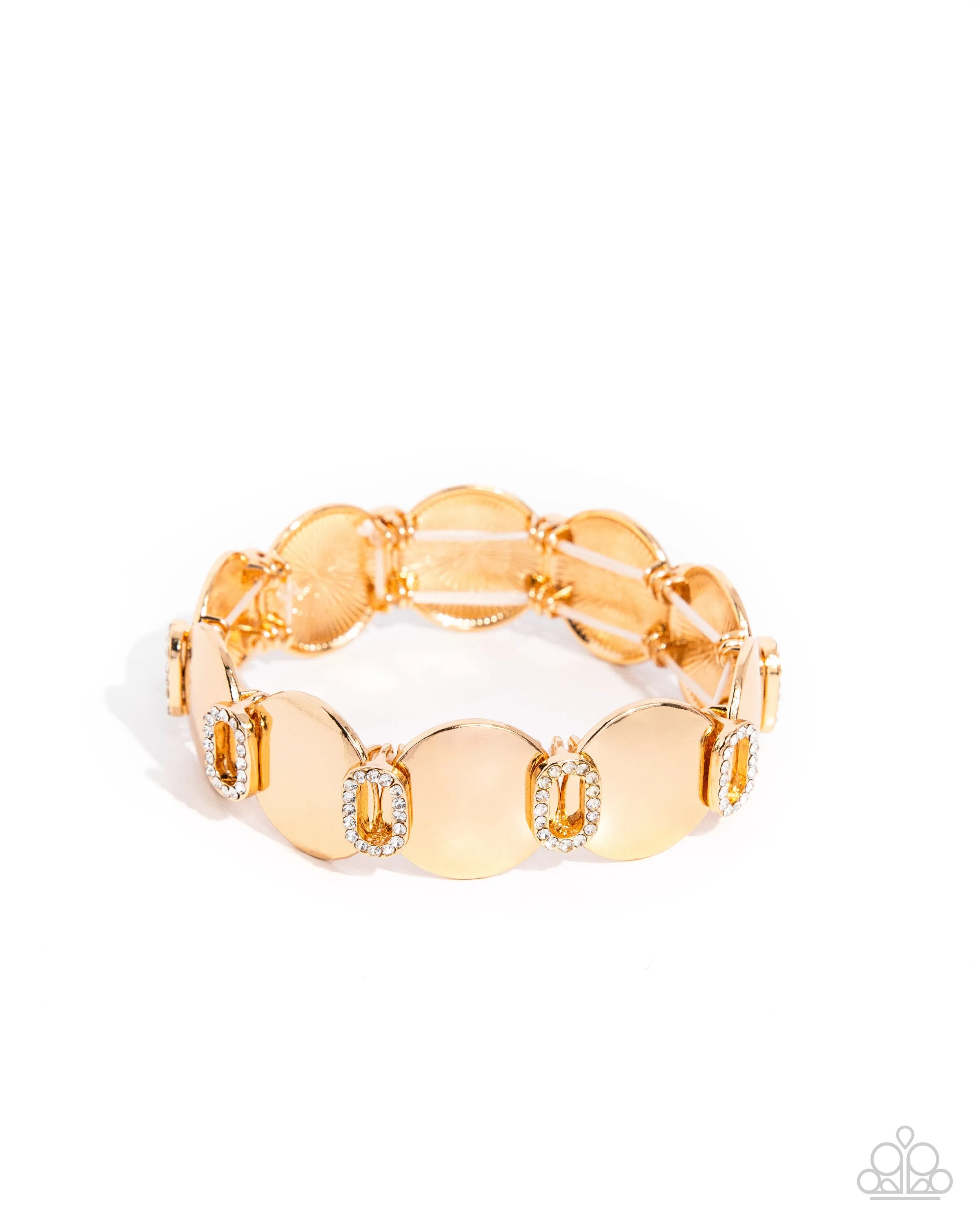 Shimmery Sneak Peek - Gold Bracelet
