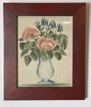 Signed Original Painting On Linen