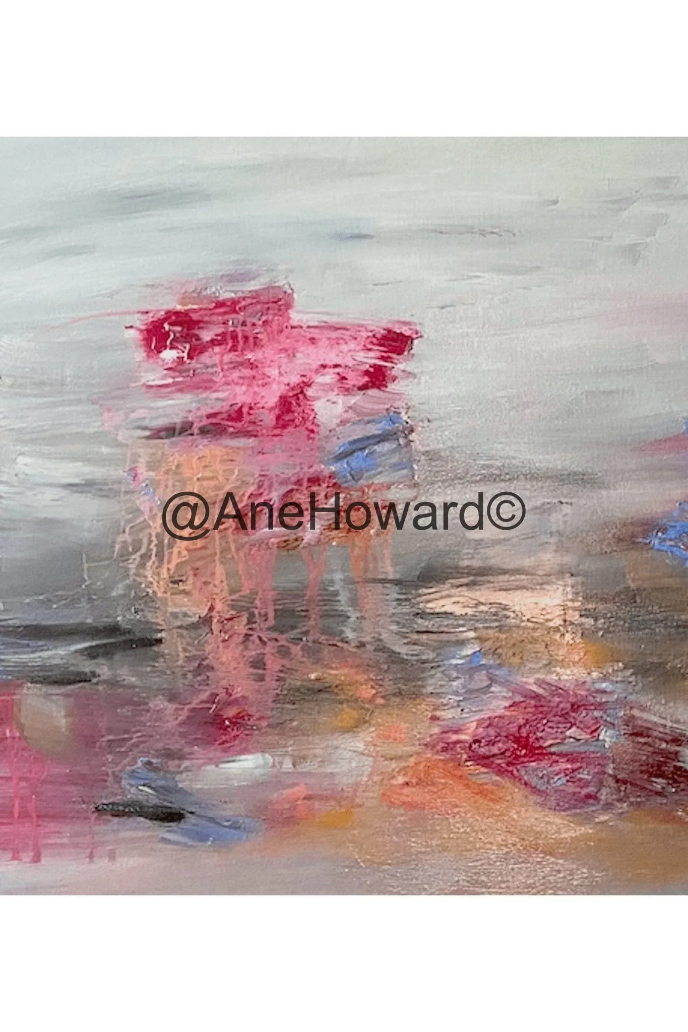 SOLD Abstract - Medusa Oil Painting
