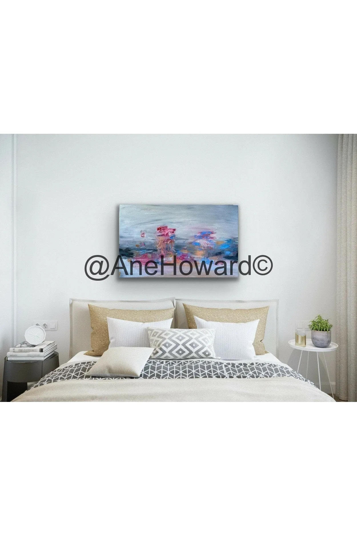 SOLD Abstract - Medusa Oil Painting