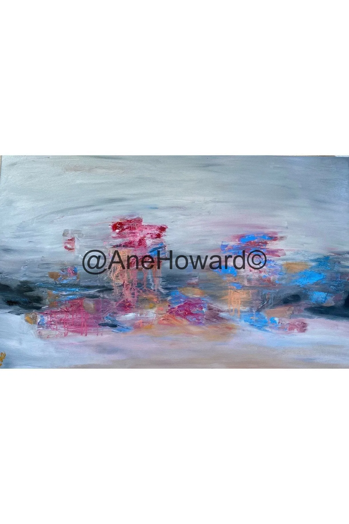 SOLD Abstract - Medusa Oil Painting
