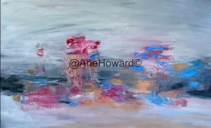 SOLD Abstract - Medusa Oil Painting