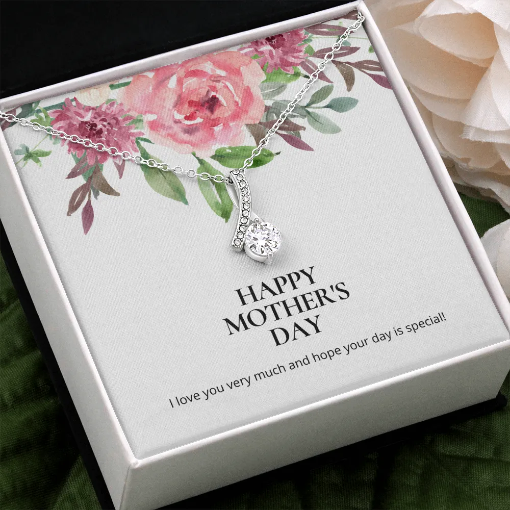 Special Day Happy Mother's Day alluring Beauty Necklace