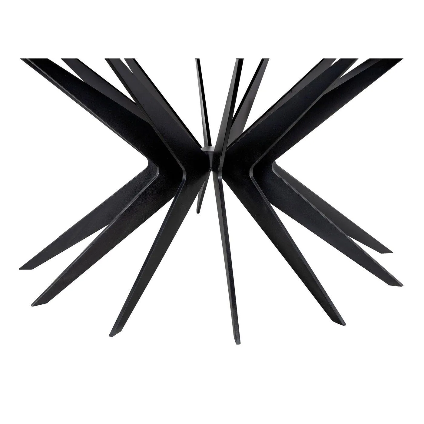 Spider Coffee Table, Black Metal