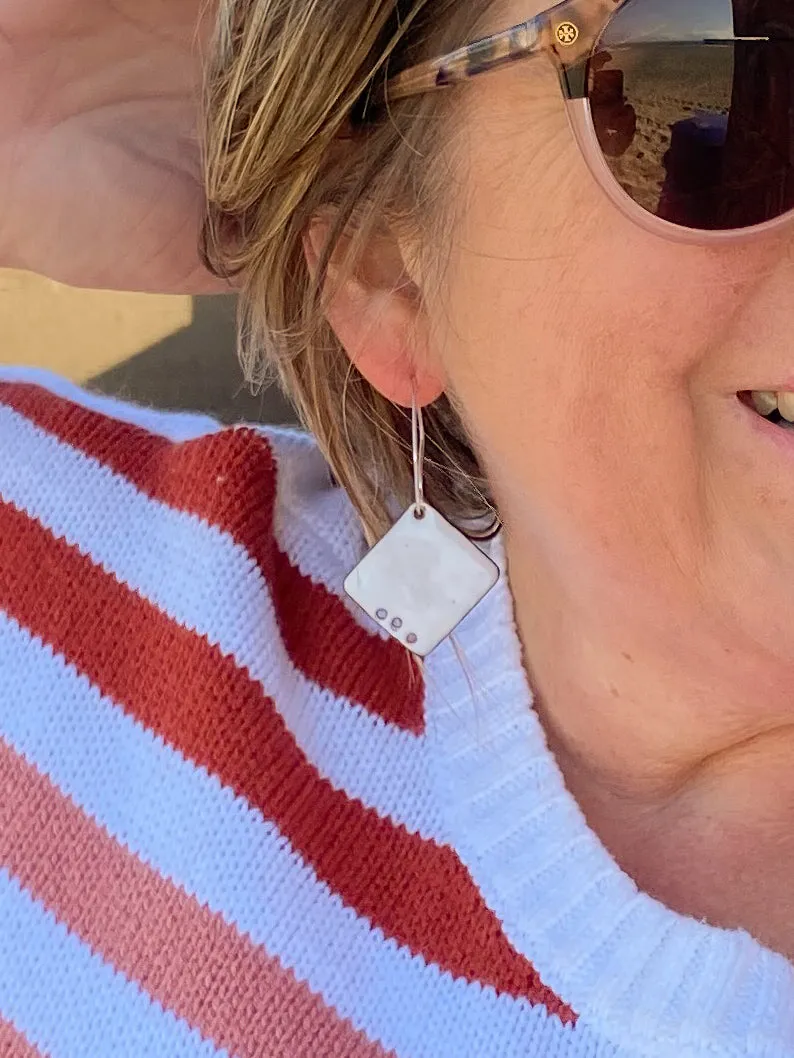 Square Off Earrings (six colors)
