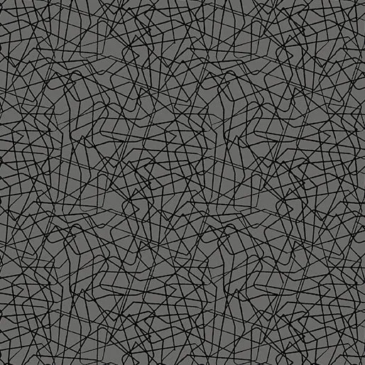 Stitchy 13267-14 Threaded Lines Dark Grey