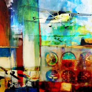 The Cessna 172 No. 2 Frank Martin Print