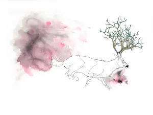 The Ground Upon Which We Stand: Melanie Cates-Forest fire