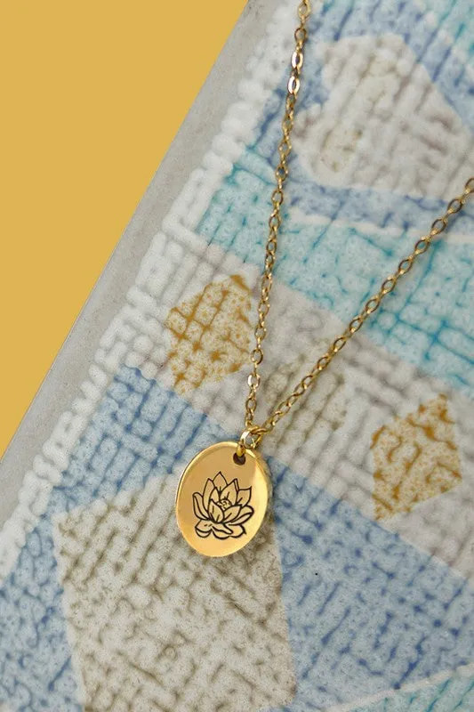 The Rory Birth Month Flower Necklace