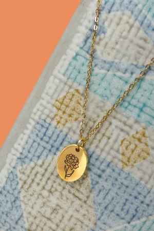 The Rory Birth Month Flower Necklace