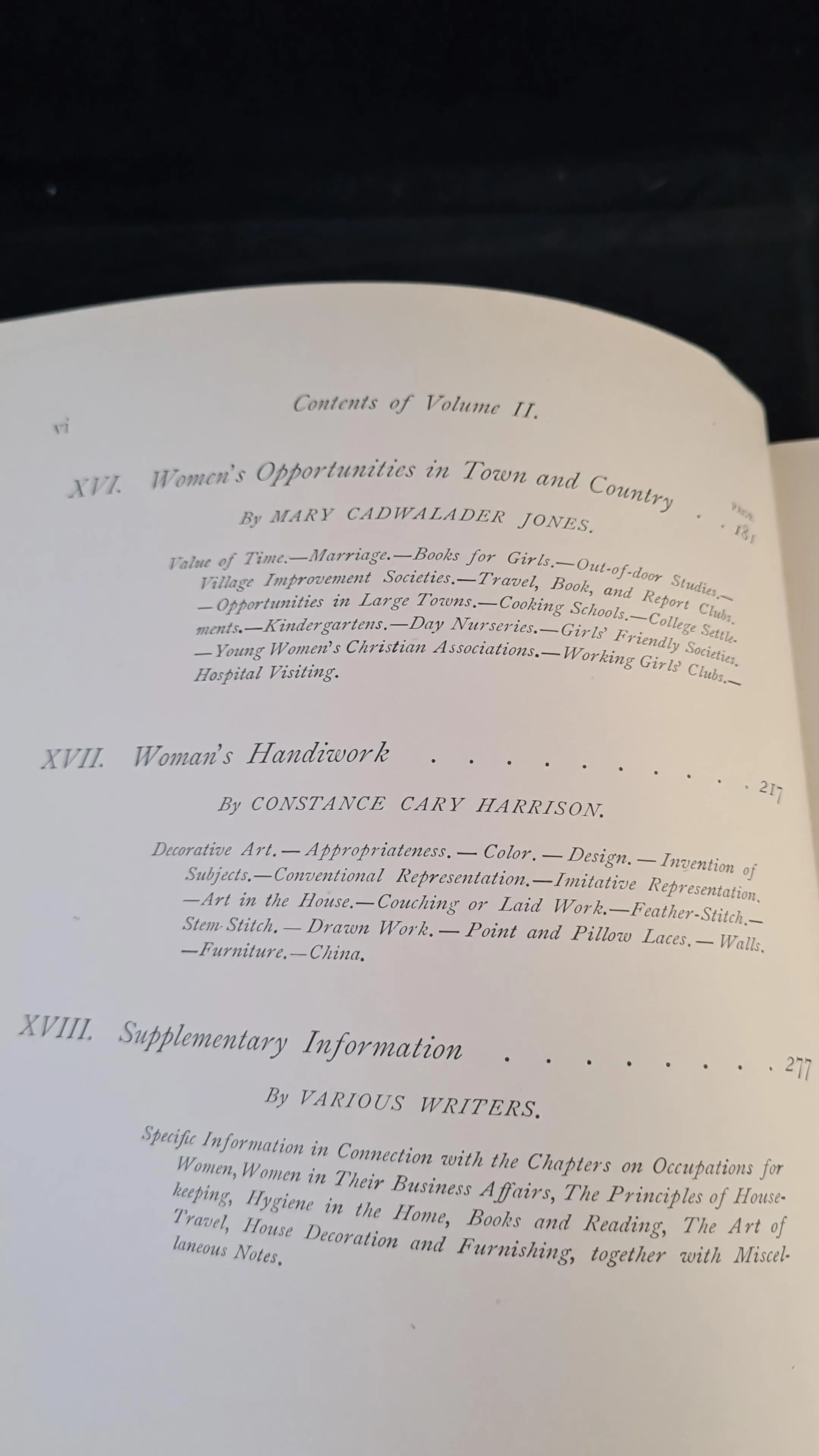 The Woman's Book Volume I & II 1894, Charles Scribner's Sons